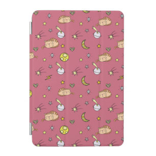 Cute Space Cat Pattern – Adorable Cosmic Kitty iPad Mini Cover