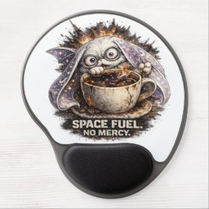 Cute Space Fuel Bunny Coffee Halloween Magic Gel Mouse Pad