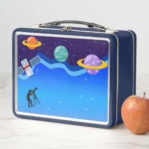Cute Space Lunch Box for Kids