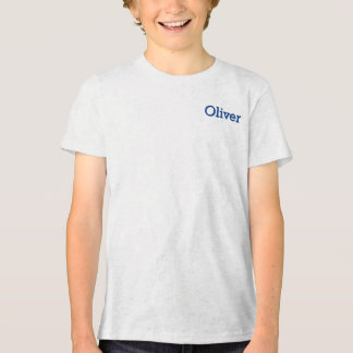 Cute Space Outer Solar System Personalized Name Tri-Blend Shirt