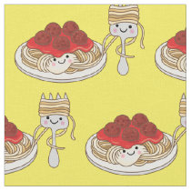 Cute Spaghetti Kids Kawaii Cartoon Noodles Pasta Fabric