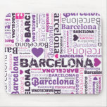 Cute Spain Barcelona Souvernir Mousepad at Zazzle