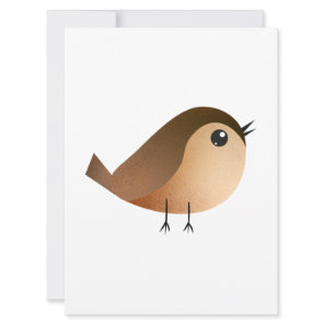 Cute Sparrow Bird Cartoon