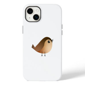 Cute Sparrow Bird Cartoon Case-Mate iPhone 14 Plus Case