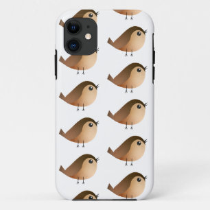 Cute Sparrow Bird Cartoon iPhone 11 Case