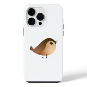 Cute Sparrow Bird Cartoon  iPhone 14 Pro Max Case