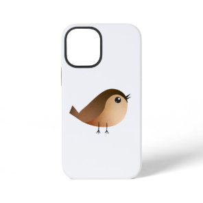 Cute Sparrow Bird Cartoon iPhone 12 Mini Case