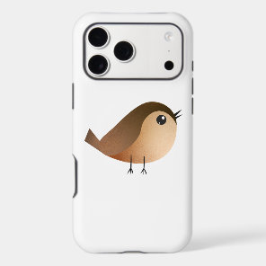 Cute Sparrow Bird Cartoon iPhone 17 Pro Max Case