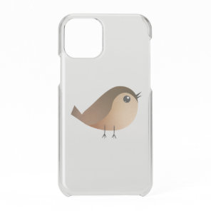 Cute Sparrow Bird Cartoon iPhone 11 Pro Case