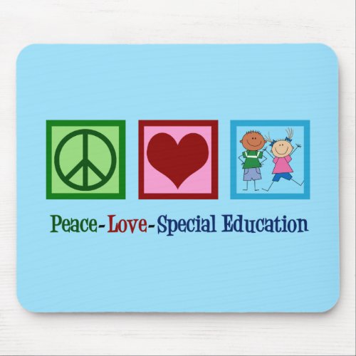 Cute Special Education Teacher Mouse Pad