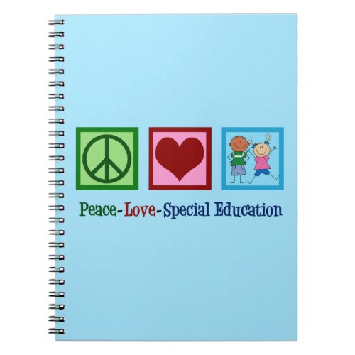 Cute Special Education Teacher Notebook