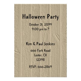 Cute Spider Swing on By Halloween Invitation