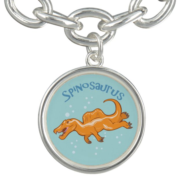 Cute Spinosaurus Charm Bracelet (Design)