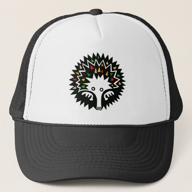 Cute spiny anteater - ECHIDNA - Wildlife - Nature Trucker Hat (Front)