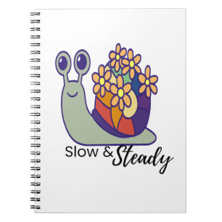 Cute Spiral Bound Notebook for School