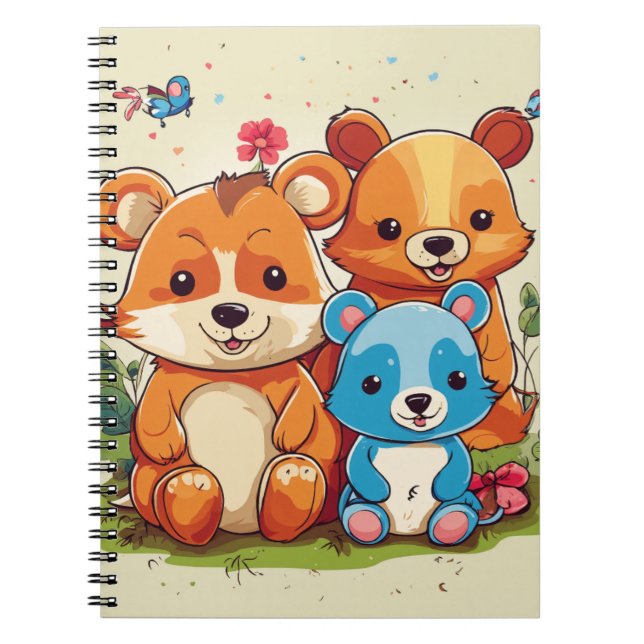Cute Spiral Notebook (Front)