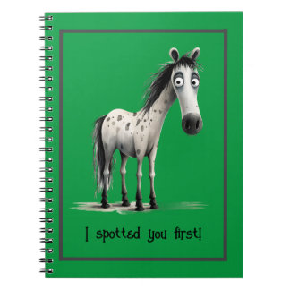 Cute spiral notebook for the horse lover.