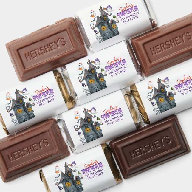 Cute Spooktacular Halloween Birthday Hershey's Miniatures (Assorted)