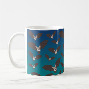 Cute Spooky Bat Pattern  Coffee Mug