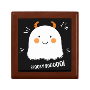 Cute Spooky Boo Demon Ghost Gift Box