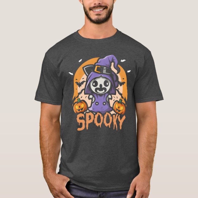 Cute Spooky design premium friends T-Shirt (Front)