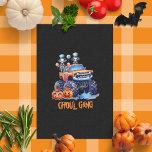Cute Spooky Ghoul Gang Skeletons Truck Halloween Tissue Paper<br><div class="desc">Unleash the spooky spirit with our “Ghoul Gang” personalized printed tissue paper! Perfect for kids’ Halloween parties or celebrating a birthday on All Hallows’ Eve. Adorned with whimsical watercolor skeletons that will join your boo crew in style, this modern take on classic fright night fun features all your favorite eerie...</div>