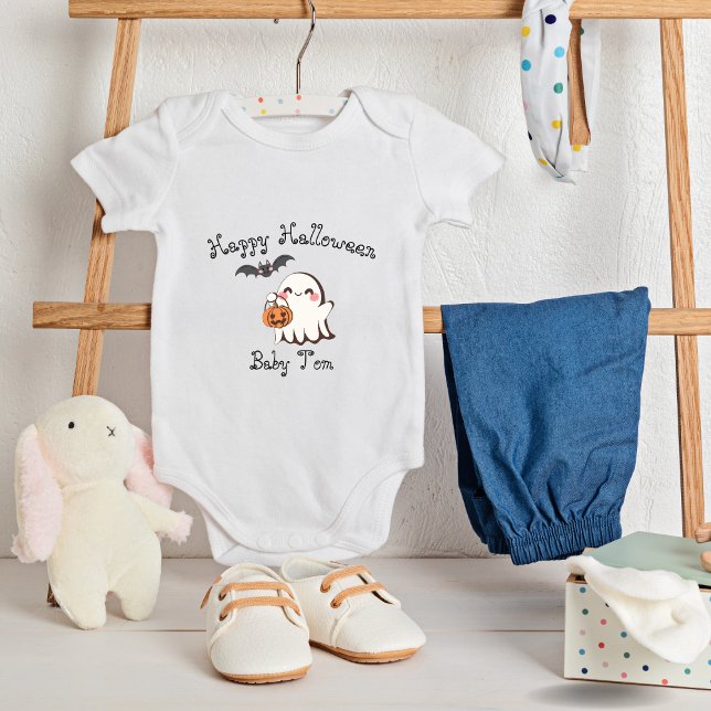 Cute & Spooky Halloween Baby Bodysuit (Creator Uploaded)