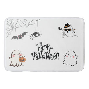 Cute & Spooky Halloween Bath Mat