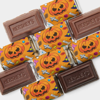 Cute Spooky Halloween Character Pattern Hershey's Miniatures