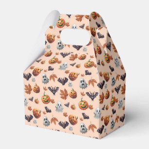 Cute Spooky Halloween Fall Favor Boxes