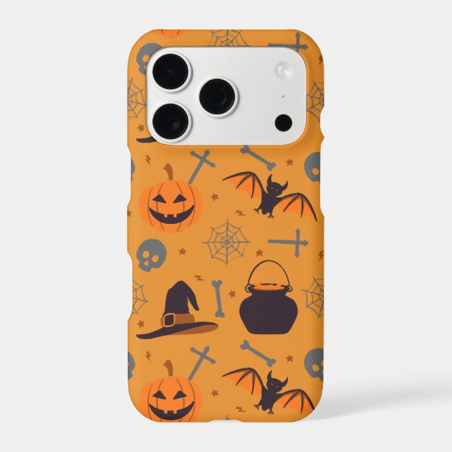 Cute Spooky Halloween Pattern | Iphone Case (Back)