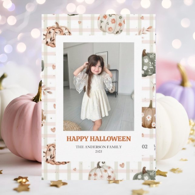 Cute Spooky Halloween Photo Card (Creator Uploaded)