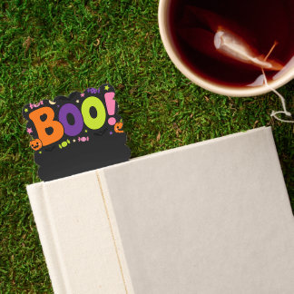 Cute Spooky Halloween Pumpkin Frame Bookmarks