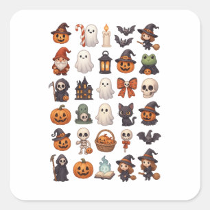 Cute & Spooky Halloween Stickers