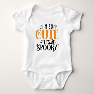 Cute Spooky Halloween T-Shirt Toddler Baby Bodysuit