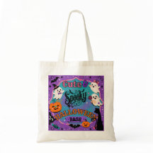 Cute & Spooky Halloween Trick or Treat bag