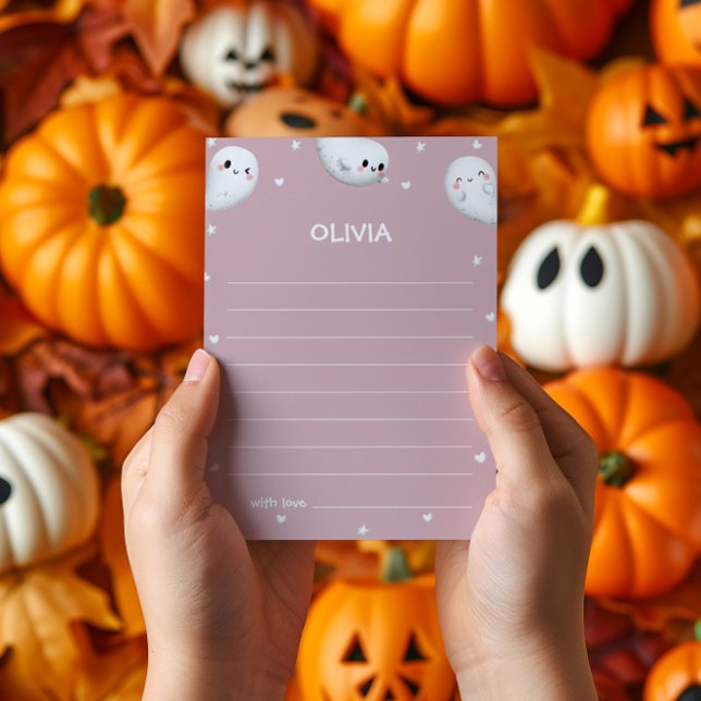 Cute Spooky One Halloween Time Capsule Card (Creator Uploaded)