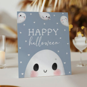 Cute Spooky One Happy Halloween Sign
