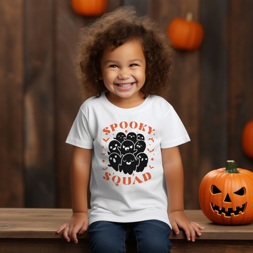 Cute Spooky Squad Halloween T_Shirt