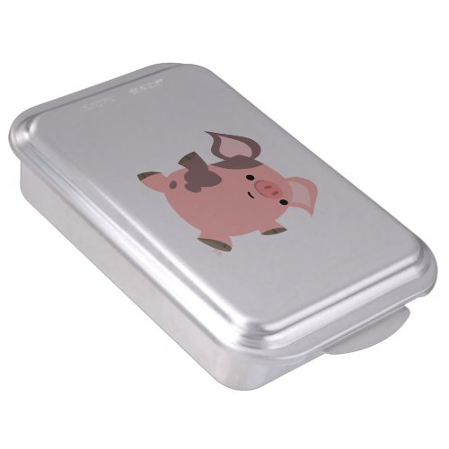 Cute Sporty Cartoon Pig Cake Pan