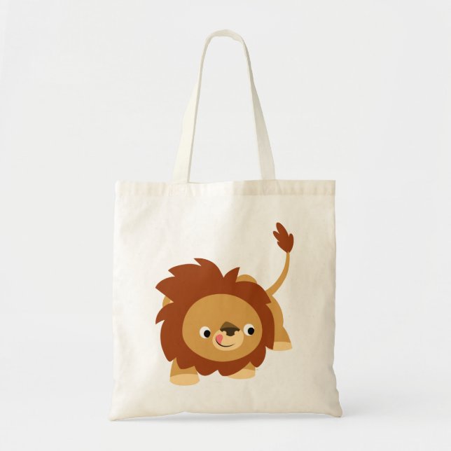 Cute Sprightly Cartoon Lion Bag (Front)