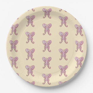Cute Spring Butterfly  Paper Plates