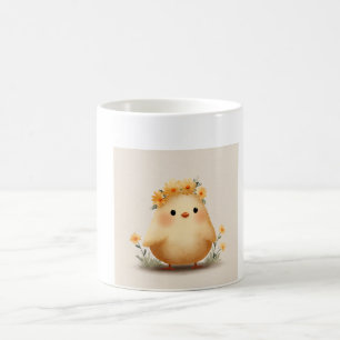 Cute Spring Chick Mug Daisy Chick