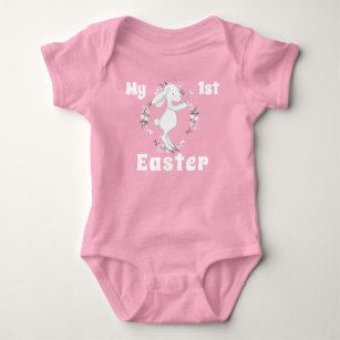 pink rabbit baby clothes