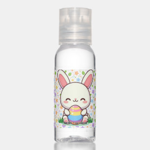 Cute spring/Easter bunny with egg Hand Sanitizer