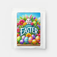 Cute spring/Easter bunny with egg