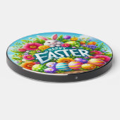 Cute spring/Easter bunny with egg Wireless Charger (Front 2)