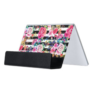 Floral Business Card Holders Zazzle
