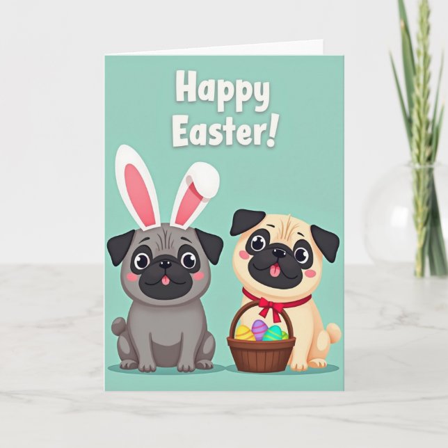Cute Spring Friends Greeting Card (Front)