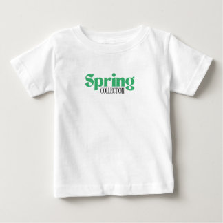​Cute Spring Typography Baby T-Shirt | Seasonal Ki